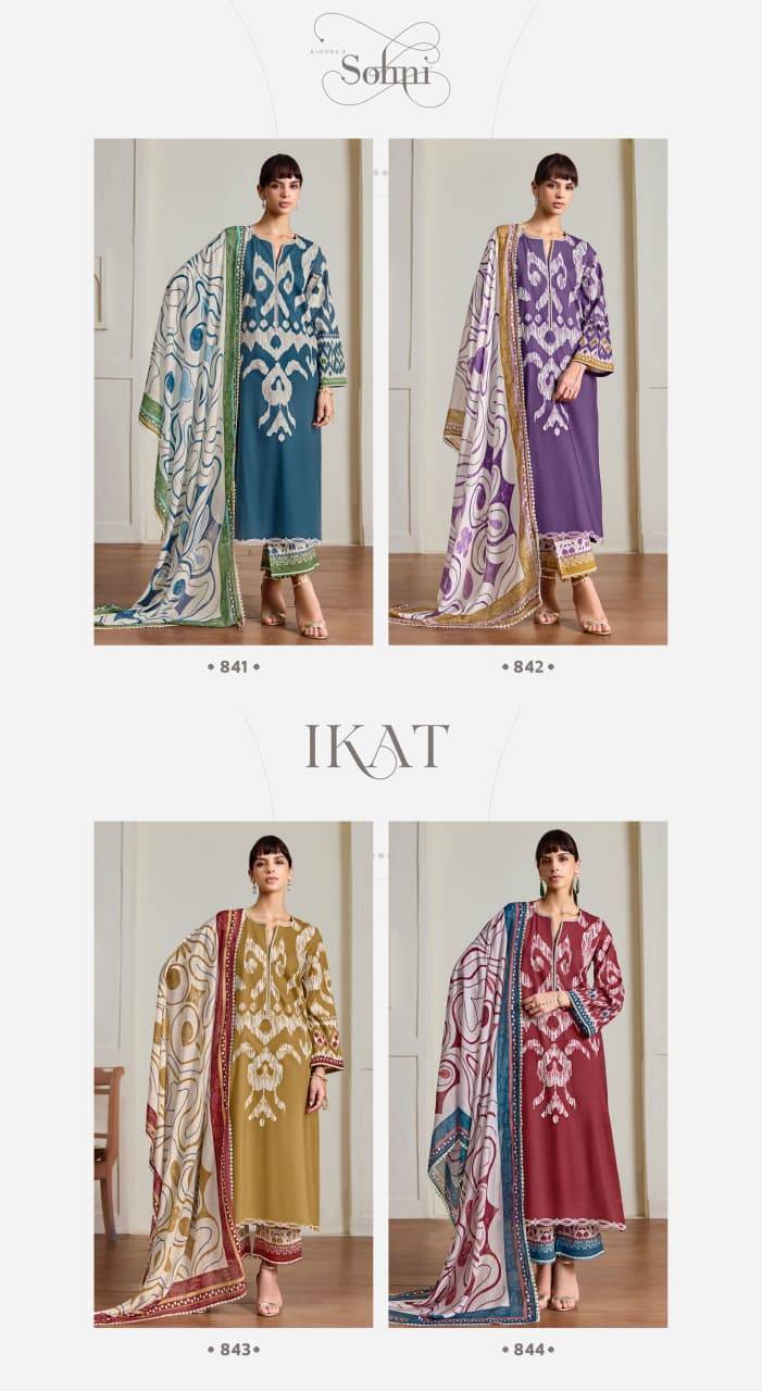 Ikat By Kimora Fashion 841 TO 844 series 